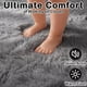 thumbnail image 2 of Alfombra Redonda PAGISOFE 122 cm Gris Esponjosa para Dormitorio Infantil, 2 of 9