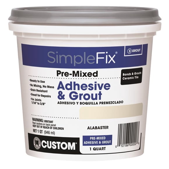 Productos de construcción personalizados Grout SimpleFix Alabaster 1L