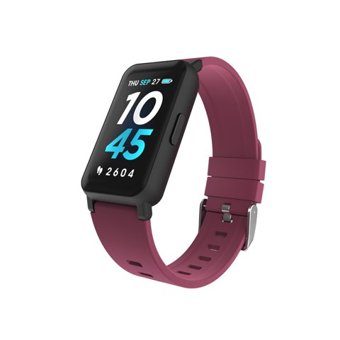 Smartwatch Itech Active 3 Fitness Tracker Merlot 1.28