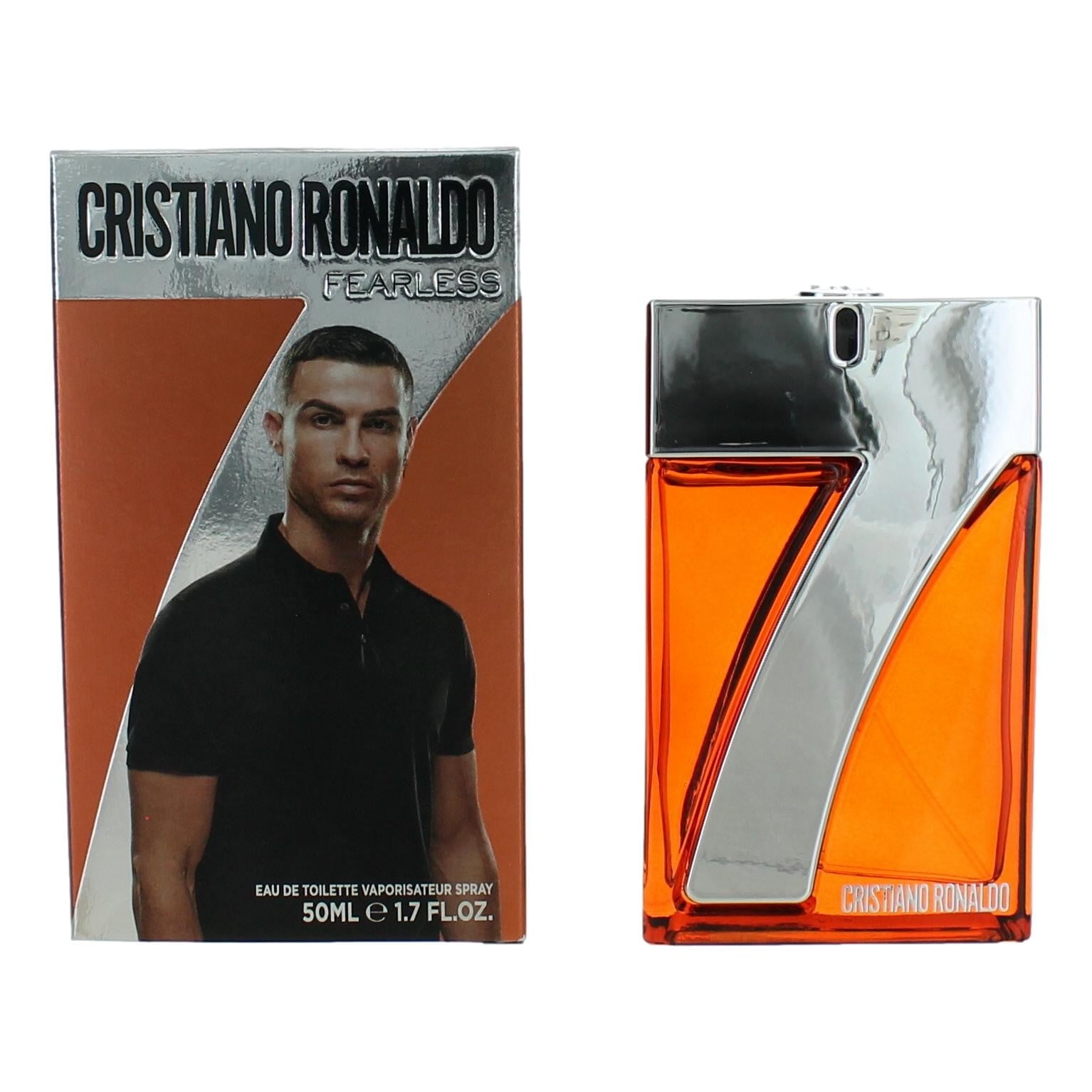 Cristiano Ronaldo Cr7 Fearless Colonia Para Hombres, Eau De Toilette, 1.7 Oz