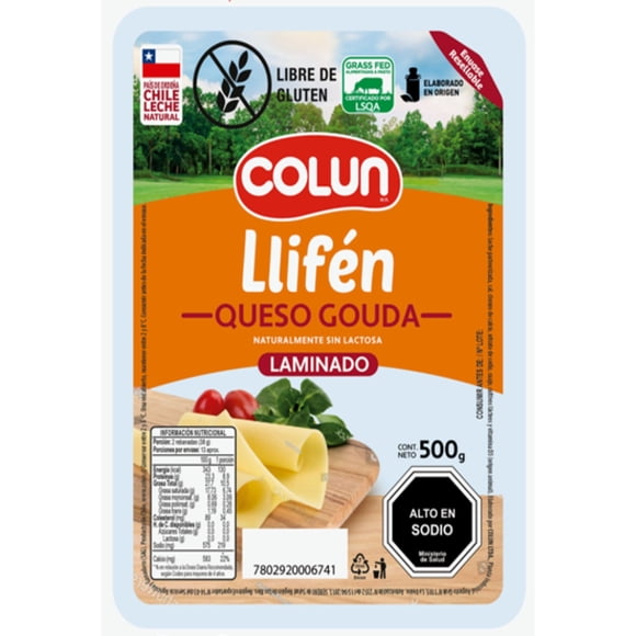 Queso Llifén Laminado 500 gr