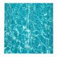 thumbnail image 2 of 2 Unidades / Paneles Decorativos Ondas Azules Impreso Digital Cortina Impermeable Drapeado, 2 of 5