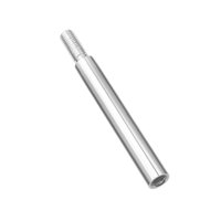 Magideal - Durable Cars Gear Er Palanca, M10X1.5 Rosca Corta Er, Perilla De Extensión Se Adapta Para Fit Eg Ek Dc Accesorios, Reemplazo Plata