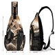 thumbnail image 2 of Chica Chismosa Riñonera Bandolera con Estampado Integral para Hombres y Mujeres, Bolso Cruzado Gráfico de Tendencia, Mochila de Hombro Streetwear para Ciclismo y Deportes, Riñonera Versátil Casual, 2 of 6