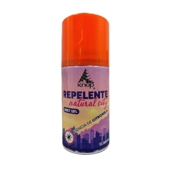 Repelente Natural City 165 g, knop laboratorios