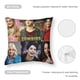 thumbnail image 5 of Zombies Disney Fundas de almohada de terciopelo con tema, regalos de funda de almohada, decoración para el hogar, cojín de lanzar, regalo de cumpleaños para fans y parejas.61*61cm., 5 of 6