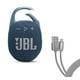 thumbnail image 1 of Paquete Altavoces Bluetooth JBL Clip 5 Azul con Cable USB-C Bytech 6 Pies, 1 of 3
