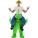 thumbnail image 1 of Disfraz inflable de alienígena divertido para Halloween, tipo jinete, 1 of 3