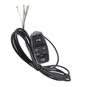 Ioensy - Control De Agarre Del Manillar De La Bicicleta De La Motocicleta Del Interruptor De La Luz De Giro De La Bocina De La Luz Delantera