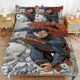 thumbnail image 1 of Superman Bedding Sets Ultra Soft Skin-Friendly Duvet Cover 3 Piece, Cute Comforter Cover Bed Set for Boys Girls Kids, 1 of 5