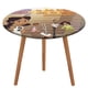 thumbnail image 1 of Mantel Redondo Ajustado The Proud Family Más Ruidosos Y Orgullosos Elástico Impermeable 150 cm, 1 of 6