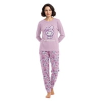 Pijama Largo Mujer Algodón Invierno My Melody C6 Top