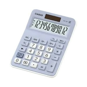 Calculadora Casio Tipo Mini Escritorio Mx-12B Lila
