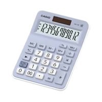 Calculadora Casio Tipo Mini Escritorio Mx-12B Lila