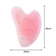 thumbnail image 1 of Rose Quartz Gua Sha Scraper Natural Jade Facial Massager Tool Gouache Scraper Body Skin Care Dropshipping/Wholesale Quality C, 1 of 3