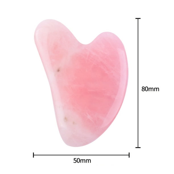 Rose Quartz Gua Sha Scraper Natural Jade Facial Massager Tool Gouache Scraper Body Skin Care Dropshipping/Wholesale Quality C