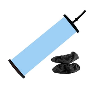 Ioensy - Tabla Deslizante Para Hacer Ejercicio, Colchoneta Deslizante De Yoga Para Entrenamiento, Patinaje Sobre Ruedas, Fitness, Azul, 180 X 50 Cm