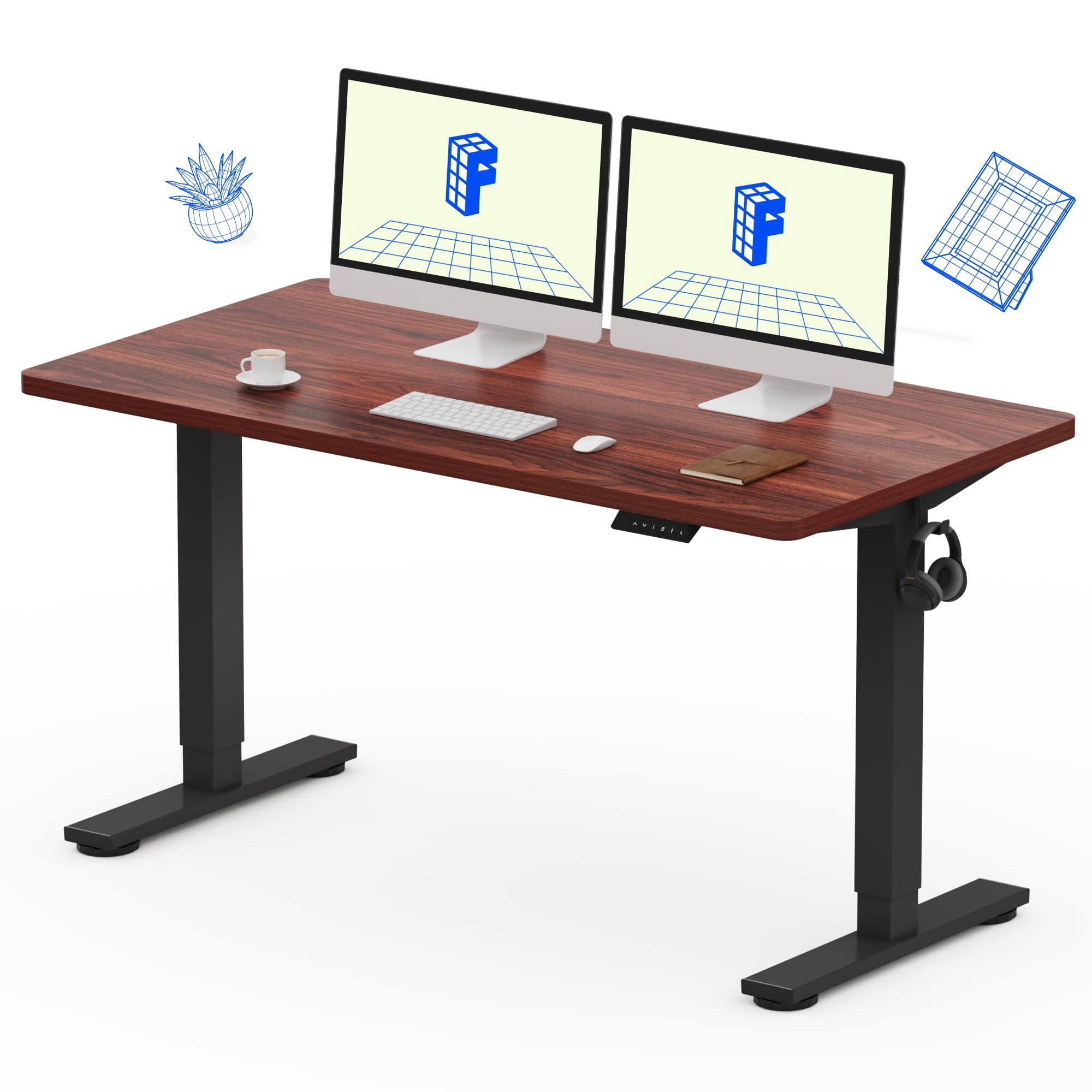 Escritorio Elevable Flexispot En1 140x71 Cm Eléctrico Ajustable