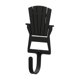thumbnail image 1 of Gancho de pared Village Wrought Iron diseño Adirondack 4 x 9 cm, 1 of 1