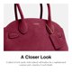 thumbnail image 4 of Bolso Coach Soft Empire Carryall 21 en Cuero Gamuza, 4 of 6