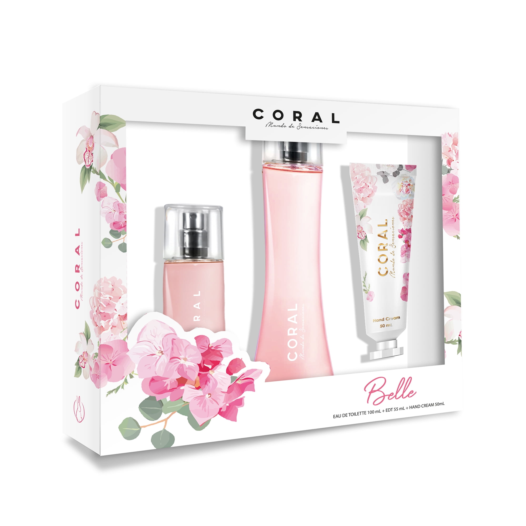 Set Coral Belle 100ml + 55ml + Crema