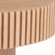 thumbnail image 2 of 31.49'' Round Wood Coffee Table for Living Room, Modern Handcraft Drum Coffee Table, Circle Wooden Coffee Table for Small Space Apartment ASH.(Same Sku W876P243948), 2 of 3