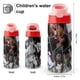 thumbnail image 2 of Vinícius Júnior-theme One-Touch Pop Top Water Bottle Stainless Steel Leak-Proof Sports Children's Bottle pink 12oz, 2 of 6
