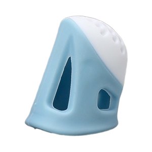 Bothyi - Protector De Dedo De Dedal De Costura De Silicona Para Acolchar Accesorios De Bordado Azul
