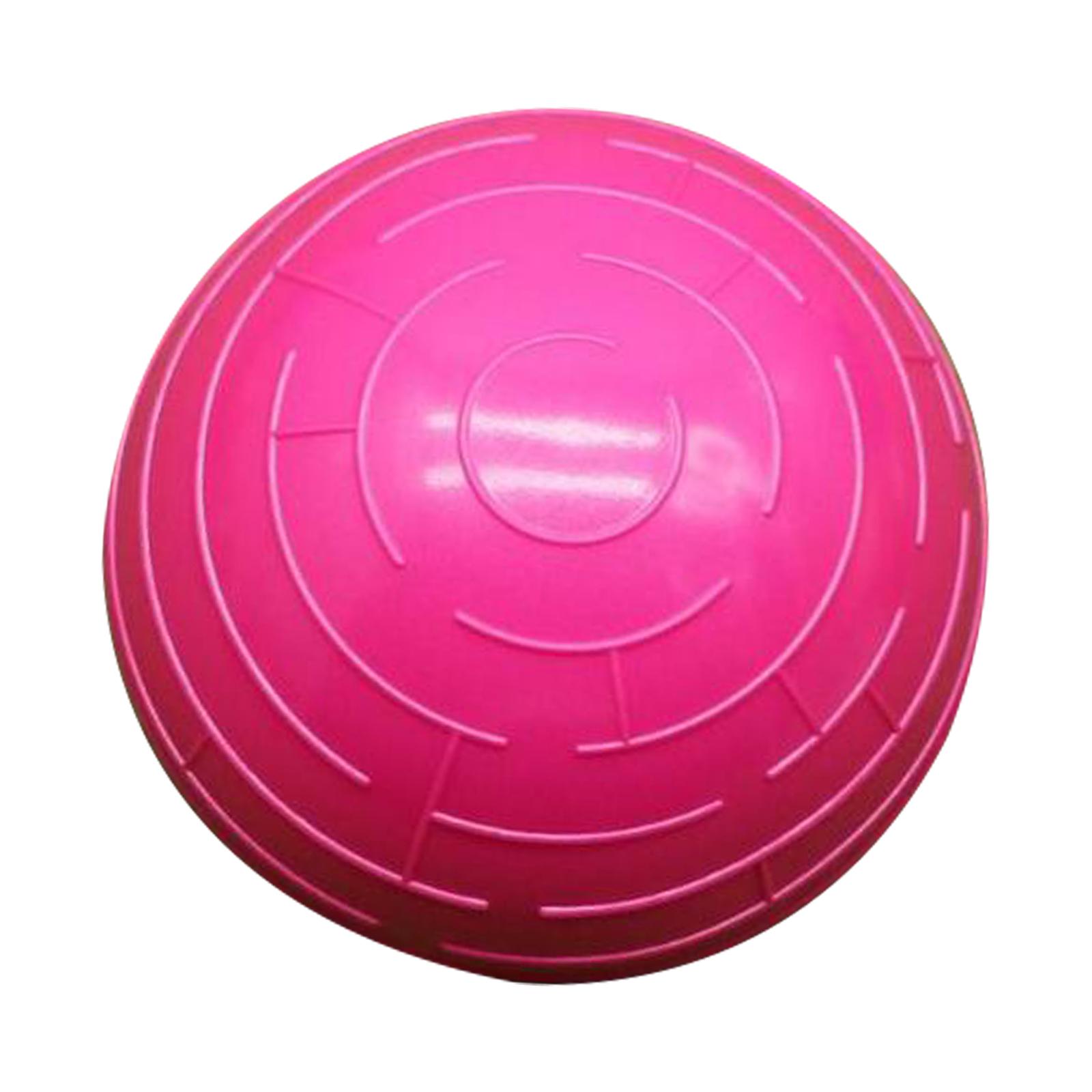 Magideal - Equilibrio Escalón Semicírculo Pasos Niños Saltar Piedra Fuerza Duradera Desarrollo Motor Equipo De Ejercicios Desarrolla La Coordinación Para 16 Cm Rosa