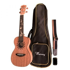 Set Ukelele Concierto Mercury Muk08, Incluye Accesorios