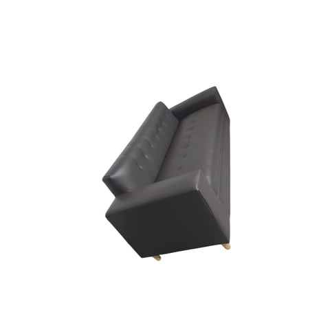 Diseños Valestrini - Sofa Tres Cuerpos Ecocuero Gris