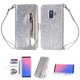 thumbnail image 1 of Funda para FOXDOCK Elegante funda Samsung Galaxy S9 Glitter con cremallera-Ideal para el uso diario, 1 of 5