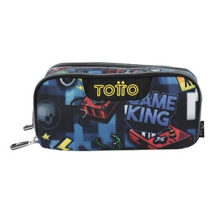 Estuche Con Diseño Multiuso Escolar Totto Lapices Accesorios
