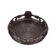 thumbnail image 4 of Soporte de exhibición para macetas Uxcell, base redonda de bonsái estilo madera de imitación de 4.5" de diámetro, decoración del hogar, negro, 4 of 7