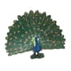 thumbnail image 1 of Miniatura Animales Aves Modelo Estatuilla Estatua Escultura Juguete Pavo Real, 1 of 5