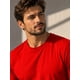 thumbnail image 3 of Poleras Cuello Redondo Basicas 100% Algodon Estampar Bordar Rojo L Lisa, 3 of 3