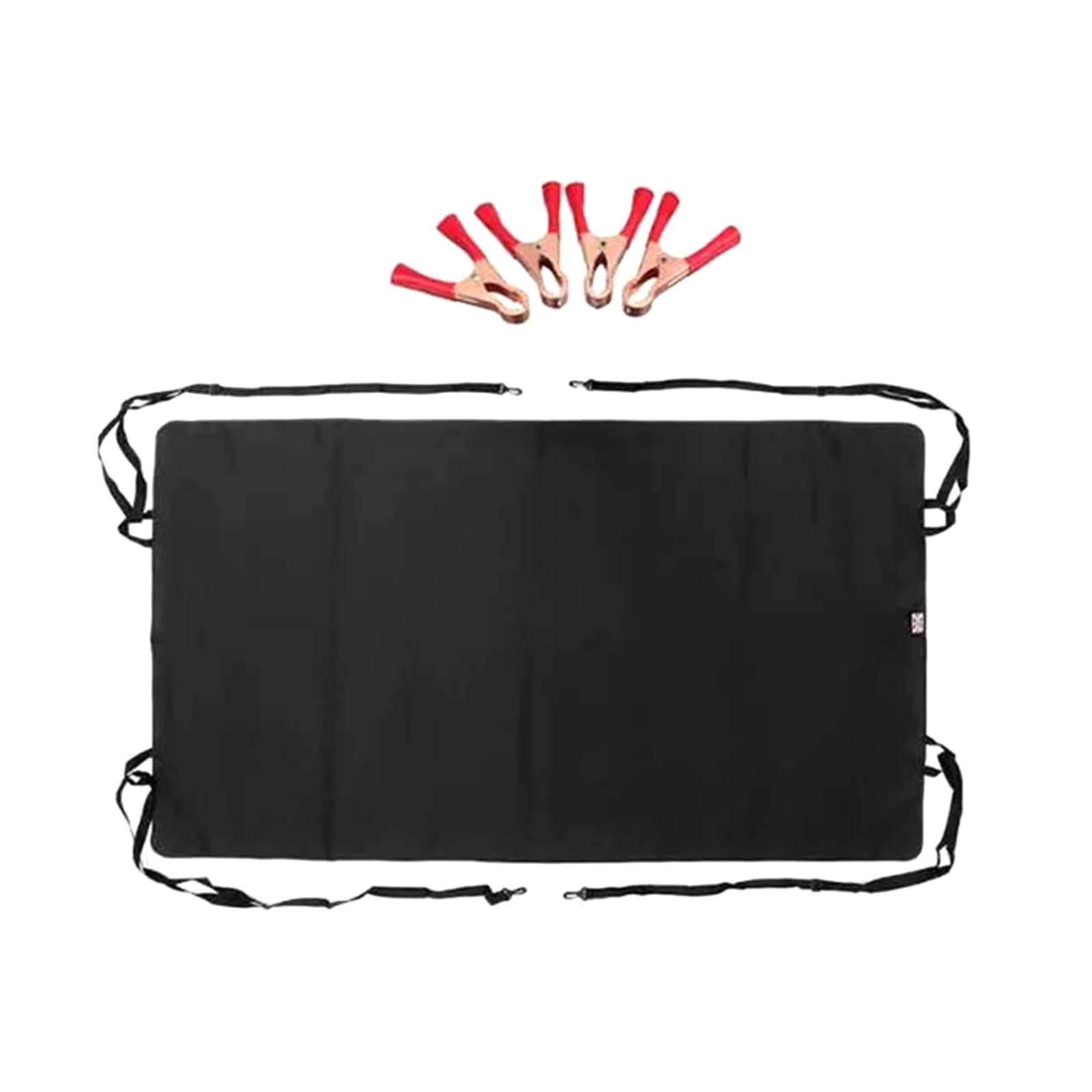 Ioensy - Cubierta Para Toldo De Puerta Trasera De Granero Rv Con 4 Correas Resistentes Al Viento Para Ford Transit 180X114Cm