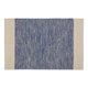 thumbnail image 1 of Alfombra tejida a mano de algodón DII 61 x 91 cm azul francés, 1 of 7