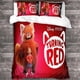 thumbnail image 1 of Turning Red comforter sets, Cartoon Duvet Cover Pillowcase, Cute Bedding Set for Boys & Girls Home Room 175x220cm Bed Sheets, 1 of 5
