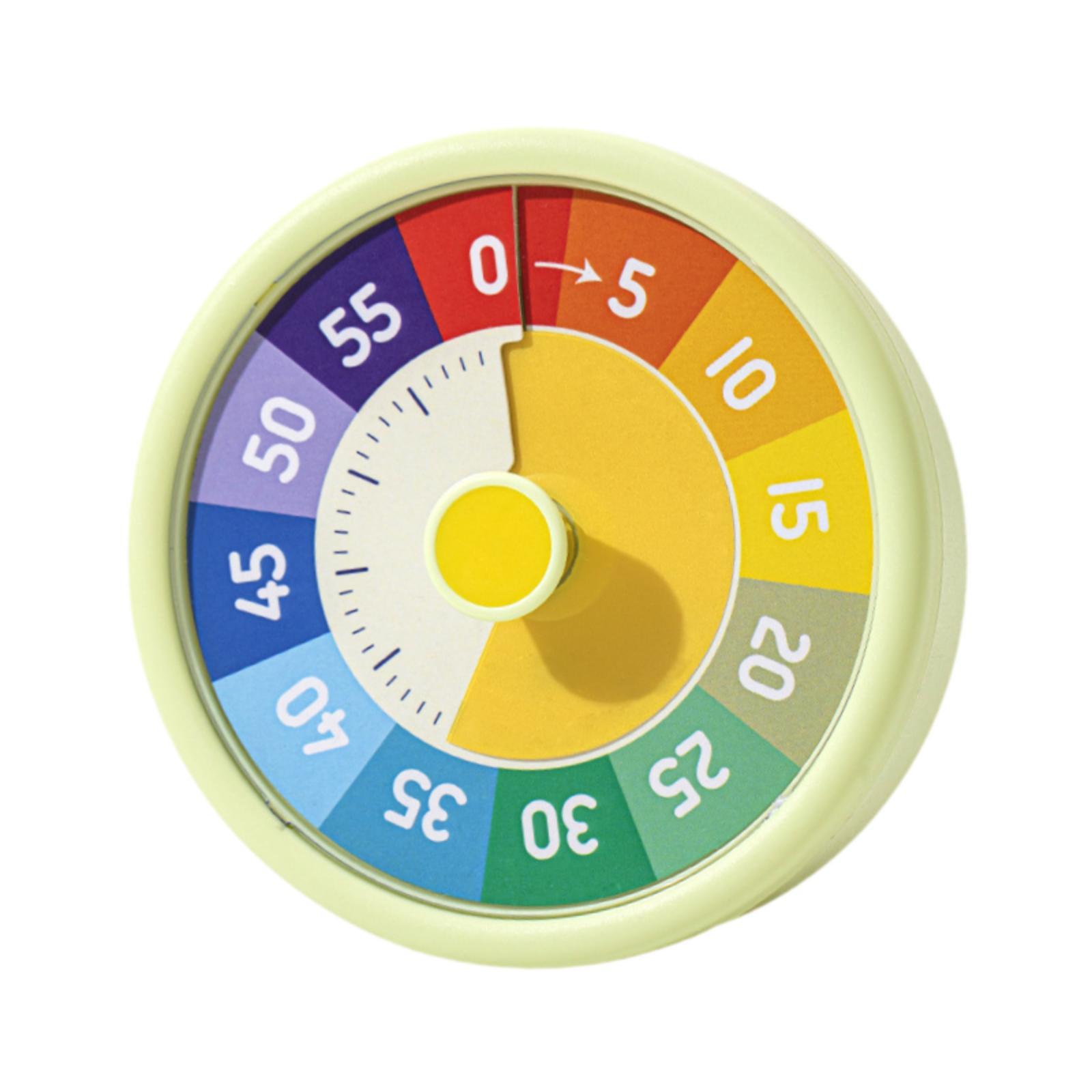 Magideal - Temporizador Visual, Reloj Despertador Para Hornear, Enseñanza De Trabajo, Herramienta De Estudio Sin , Reloj Recordatorio De Tareas Para Niños, , Verde