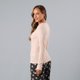 thumbnail image 2 of Pijama Polera Rib Con Pata Y Broche Flores Mujer 33780-236, 2 of 5