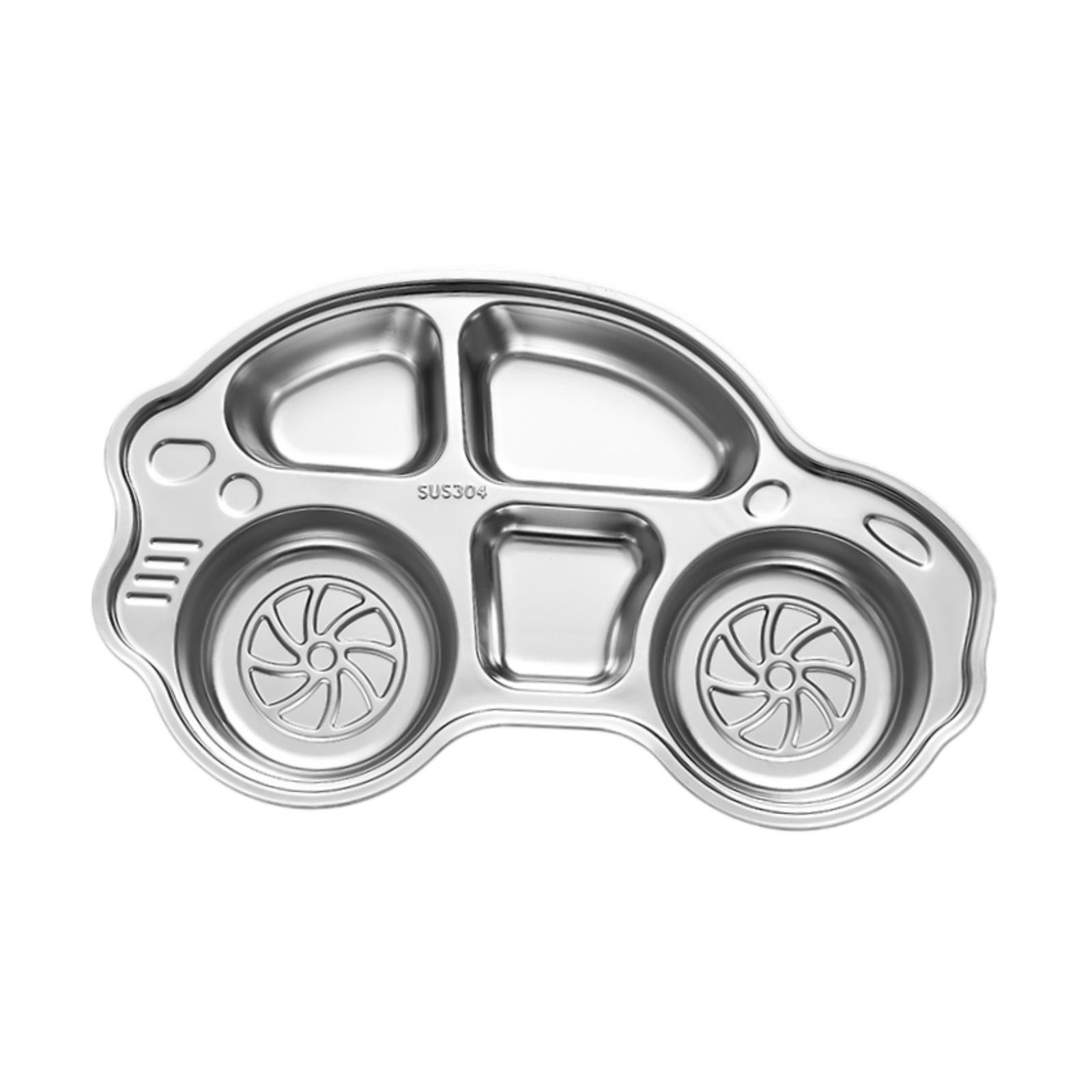 Bothyi - Placas De Acero Inoxidable Placas Bandeja Placas Para Niños Para Bebés Picnic Niños