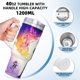 thumbnail image 5 of Jentry Chau vs. Vaso aislado de acero inoxidable con asa, diseño temático, regalo para familia, amigos y fans; incluye pajita y encaja en el portavasos estándar, 40 oz, 5 of 6