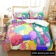 thumbnail image 1 of Hi Score GirlBedding Set Duvet Cover Bed Set Quilt Cover Pillowcase Comforter Boys Adult Bedding Set, 1 of 5