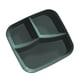 thumbnail image 3 of Plato De 3 Compartimentos Plato De Comida Dieta Control De Alimentos Para Restaurante Cocina Verde, 3 of 3