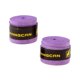 thumbnail image 3 of 2 piezas antideslizante absorción de sudor tenis raqueta de bádminton sobregrip púrpura, 3 of 5