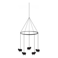 Rienda Libre Graphics - Decomural Sheep Mobile Farm Animals Nursery Ws-44194