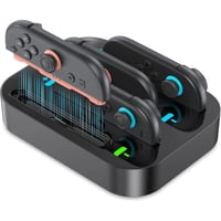 Base De Carga 4-En-1 Aaronmei Nintendo Switch 2 Joy-Con Negro