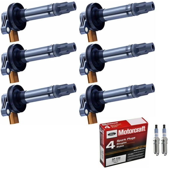 Paquete de bobinas de encendido y bujía para Ford Lincoln 3.5L V6