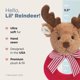 thumbnail image 2 of Peluche de peluche Baby Lil' Reindeer de la colección Bearington, 2 of 6